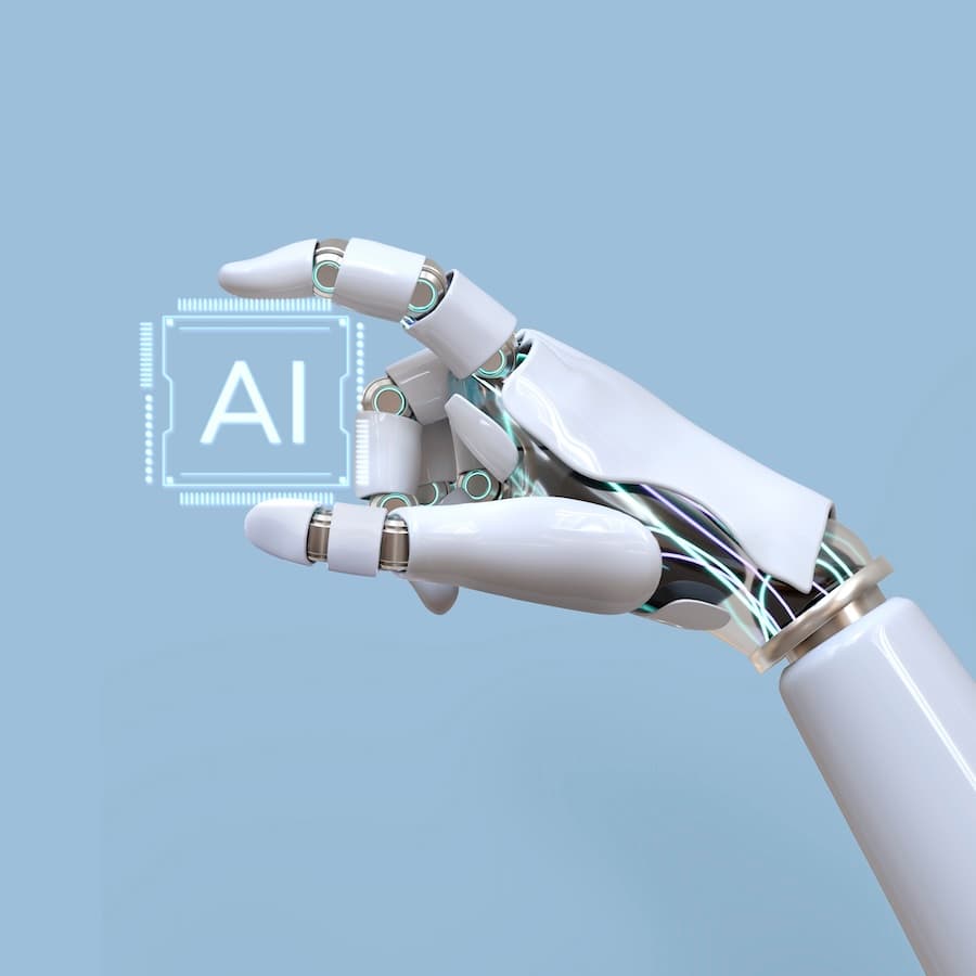 AI chip artificial intelligence, future technology innovation.